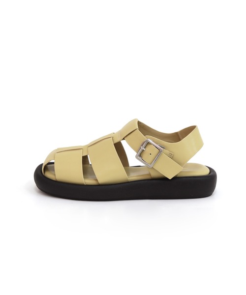 RiiiKa(リーカ)の「【RiiiKa/リーカ】厚底グルカサンダル(サンダル・レディース・ブラック/イエロー/アイボリー・L/M/S/LL)」の15枚目の写真