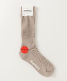 BEAMS BOY（ビームスボーイ）の「BEAMS BOY / 2/2ソリッド リブ ソックス（ソックス/靴下）」