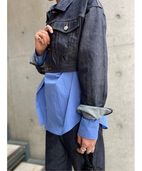 NAILS（ネイル）の「NAILS / リジットクロップドデニムジャケット 