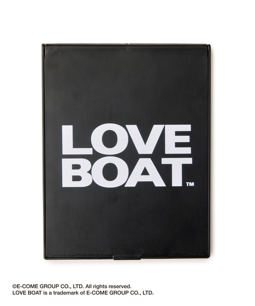 VIS(ビス)の「【LOVE BOAT VIS別注】コンパクトミラー(その他雑貨・レディース・ブラック/ピンク・FREE)」の1枚目の写真