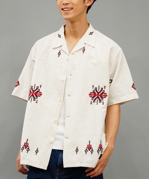 PENDLETON キューバシャツ オープンカラーシャツ 白 綿 麻 リネン 楽天市場】【限定展開】【PENDLETON/ペンドルトン】EMBオープン