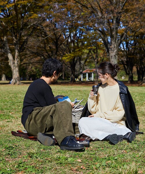 FREAK'S STORE(フリークスストア)の「ローソン×FREAK'S STORE RELAX FIT WASHABLE INSTANT KNIT/リラックスフィット インスタントニット(ニット/セーター・メンズ・ブルー/ピンク/ブラック/ナチュラル・1/0)」の8枚目の写真