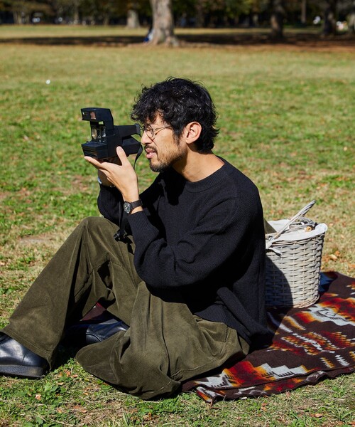 FREAK'S STORE(フリークスストア)の「ローソン×FREAK'S STORE RELAX FIT WASHABLE INSTANT KNIT/リラックスフィット インスタントニット(ニット/セーター・メンズ・ブルー/ピンク/ブラック/ナチュラル・1/0)」の11枚目の写真