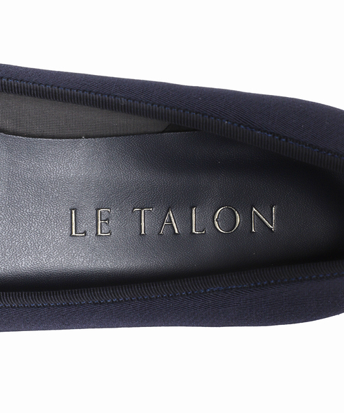 LE TALON（ルタロン）の「ポインテッドトゥキャップバレエ（バレエシューズ・レディース・ネイビー/ピンク/アイボリー・22cm/22.5cm/23cm/23.5cm/24cm/24.5cm/25cm）」の5枚目の写真