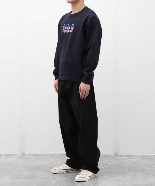 417 EDIFICE（フォーワンセブンエディフィス）の「【CITY BOYS FC / シティボーイズFC】417別注 Squad 刺繍クルー（Tシャツ/カットソー・メンズ・ネイビー/チャコールグレー・MEDIUM/LARGE）」の19枚目の写真