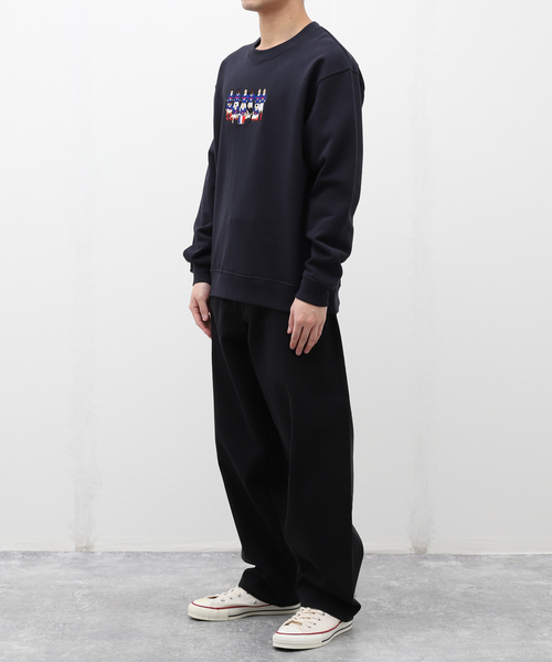 417 EDIFICE（フォーワンセブンエディフィス）の「【CITY BOYS FC / シティボーイズFC】417別注 Squad 刺繍クルー（Tシャツ/カットソー・メンズ・ネイビー/チャコールグレー・MEDIUM/LARGE）」の20枚目の写真