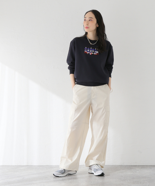 417 EDIFICE（フォーワンセブンエディフィス）の「【CITY BOYS FC / シティボーイズFC】417別注 Squad 刺繍クルー（Tシャツ/カットソー・メンズ・ネイビー/チャコールグレー・MEDIUM/LARGE）」の22枚目の写真