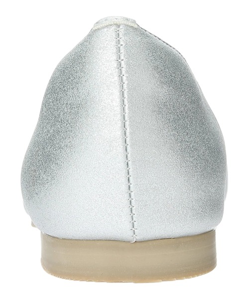 AMERICAN HOLIC（アメリカンホリック）の「【整履き】切り替えスクエアフラットパンプス（パンプス・レディース・シルバー/ブラック/アイボリー・S/M/L）」の8枚目の写真