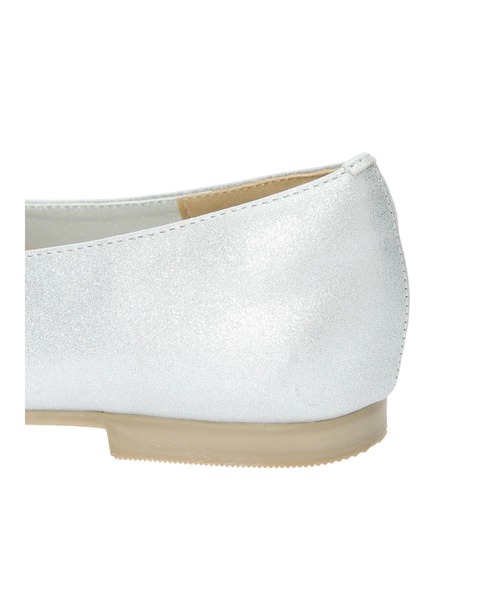 AMERICAN HOLIC（アメリカンホリック）の「【整履き】切り替えスクエアフラットパンプス（パンプス・レディース・シルバー/ブラック/アイボリー・S/M/L）」の11枚目の写真