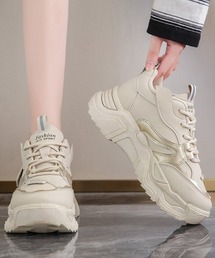 ダッドスニーカー 厚底 レディース 美脚