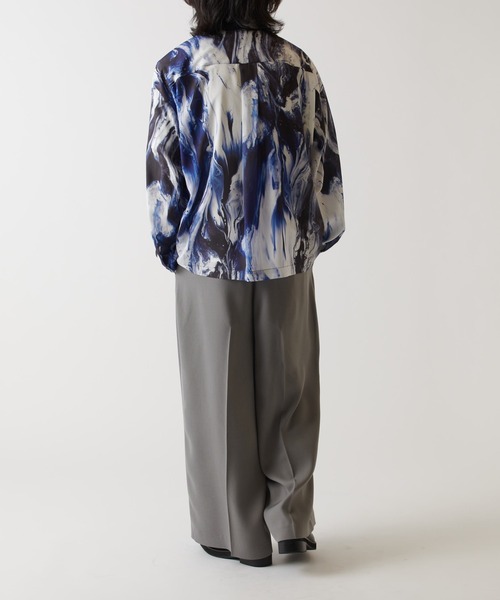 Lui's（ルイス）の「リキッドパターンシャツ（シャツ/ブラウス・メンズ・ブラック/ブルー/レッド・FREE）」の15枚目の写真