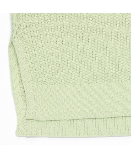 Pitta Re:)（ピッタリ）の「クルーネックニットベスト（ベスト・レディース・ピンクベージュ/ライム・M/L/LL）」の10枚目の写真