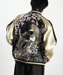 REFLEM/レフレム』スカル刺繍スカジャン（スカジャン）｜REFLEM