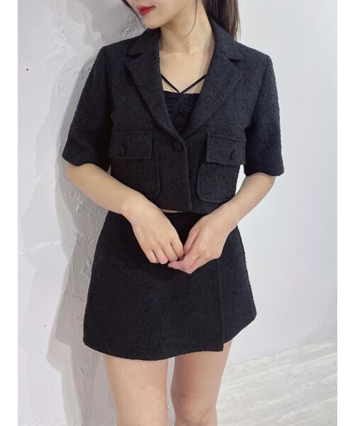 EATME（イートミー）の「ベルテッドスコート（その他パンツ・レディース・ブラック/オフホワイト/ブルー・SMALL/MEDIUM）」の18枚目の写真