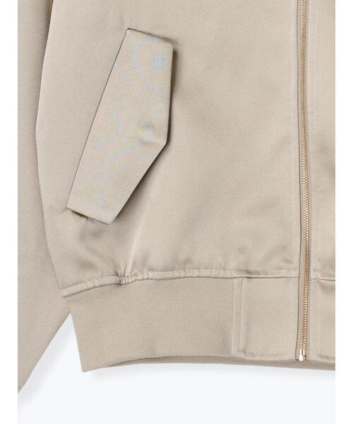 Te chichi（テチチ）の「ヘビーサテンブルゾン（ブルゾン・レディース・ベージュ/カーキ・F）」の10枚目の写真