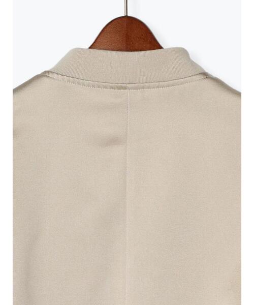 Te chichi（テチチ）の「ヘビーサテンブルゾン（ブルゾン・レディース・ベージュ/カーキ・F）」の11枚目の写真