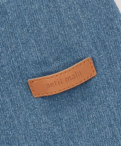 petit main（プティマイン）の「【サンリオキャラクターズ】リボンシャツジャケット（デニムジャケット・キッズ・アイボリー/ブルー・S/M/L）」の16枚目の写真