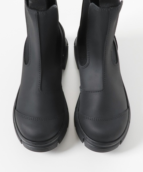 GANNI（ガニー）の「GANNI　Recycled Rubber City Boot（ブーツ・レディース・ブラック・38/37/36）」の4枚目の写真