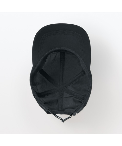 無印良品（ムジルシリョウヒン）の「風を通す　ちいさくまとまる　キャップ（キャップ・レディース・アイボリー/ブルー/ブラック・55-59cm）」の11枚目の写真