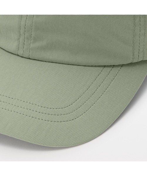 無印良品（ムジルシリョウヒン）の「風を通す　ちいさくまとまる　キャップ（キャップ・レディース・アイボリー/ブルー/ブラック・55-59cm）」の20枚目の写真