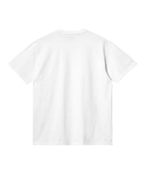 Carhartt WIP(カーハートダブリューアイピー)の「Carhartt WIP S/S CHASE T-SHIRT(カーハートワークインプログレス ショートスリーブ チェイス Tシャツ)(Tシャツ/カットソー・メンズ・ホワイト系/ブラック系/グリーン系/ピンク系/グレー系・SMALL/MEDIUM/LARGE/X-LARGE)」の13枚目の写真
