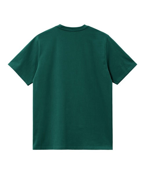 Carhartt WIP(カーハートダブリューアイピー)の「Carhartt WIP S/S CHASE T-SHIRT(カーハートワークインプログレス ショートスリーブ チェイス Tシャツ)(Tシャツ/カットソー・メンズ・ホワイト系/ブラック系/グリーン系/ピンク系/グレー系・SMALL/MEDIUM/LARGE/X-LARGE)」の19枚目の写真