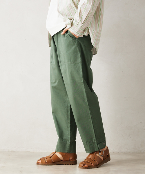 JOURNAL STANDARD relume（ジャーナルスタンダード　レリューム）の「【HOUSE HOLD / ハウスホールド】ヴィンテージ ツイルベイカーパンツ（その他パンツ・メンズ・ブラック/カーキ/オリーブ/ベージュ・MEDIUM/LARGE/X-LARGE）」の19枚目の写真