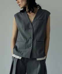 B.｜anukeのベストを使ったコーディネート - WEAR
