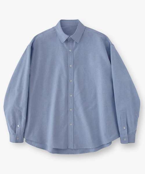 LAFUDGESTORE（ラファッジストア）の「シティボーイ オックスフォード シャツ（シャツ/ブラウス・メンズ・ロイヤルブルー/グレー/オフホワイト・L/M/S）」の6枚目の写真