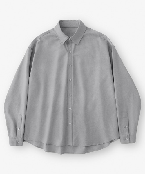 LAFUDGESTORE（ラファッジストア）の「シティボーイ オックスフォード シャツ（シャツ/ブラウス・メンズ・ロイヤルブルー/グレー/オフホワイト・L/M/S）」の5枚目の写真