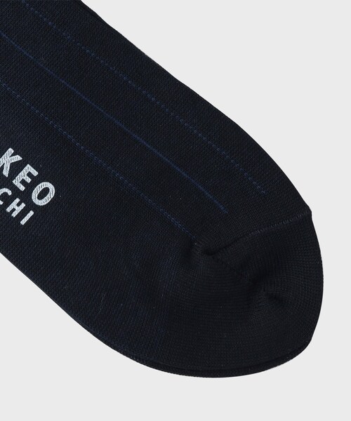 TAKEO KIKUCHI（タケオキクチ）の「【抗菌防臭/日本製】ストライプ ドレスソックス（ソックス/靴下・メンズ・ブラック/ブルー系その他・00）」の6枚目の写真