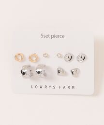 LOWRYS FARM | ５ＳＥＴピアス  111657(ピアス（両耳用）)