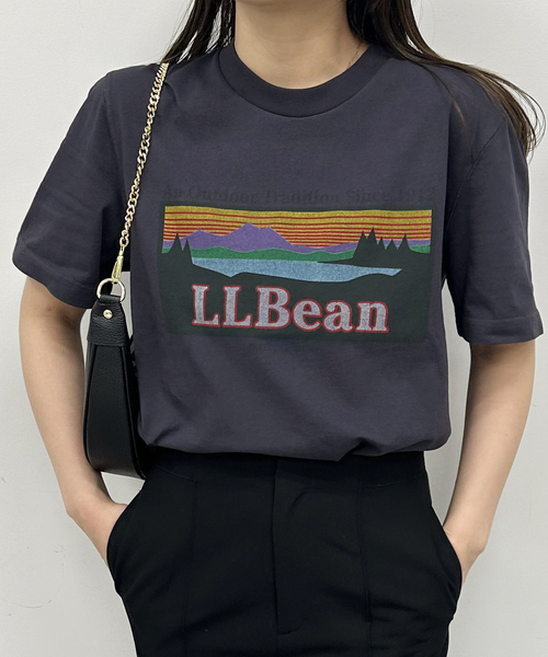 U by SPICK&SPAN（ユーバイスピックアンドスパン）の「【L.L.Bean/エルエルビーン】 Morrill Short Sleeve Katahdin L（Tシャツ/カットソー・レディース・ブルー/ブラック系その他/ピンク/ライトグレー/アイボリー・FREE）」の3枚目の写真