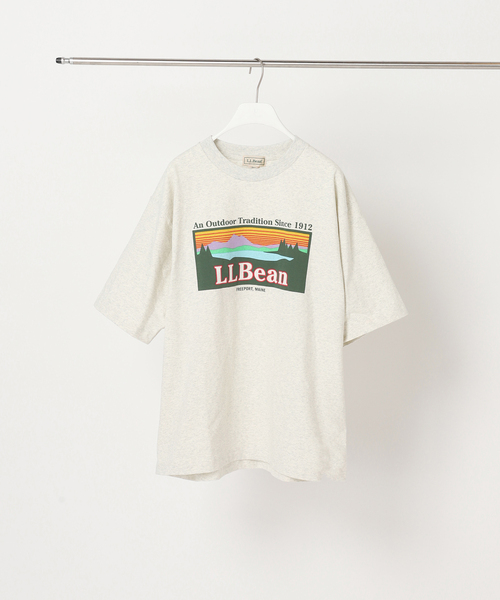 U by SPICK&SPAN（ユーバイスピックアンドスパン）の「【L.L.Bean/エルエルビーン】 Morrill Short Sleeve Katahdin L（Tシャツ/カットソー・レディース・ブルー/ブラック系その他/ピンク/ライトグレー/アイボリー・FREE）」の4枚目の写真