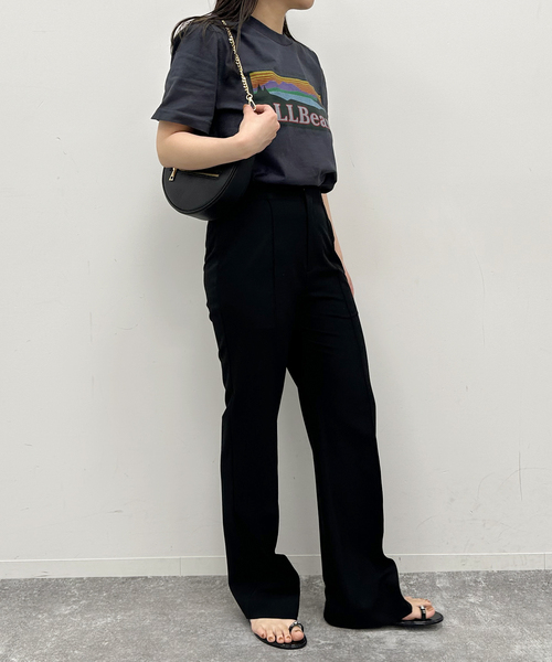 U by SPICK&SPAN（ユーバイスピックアンドスパン）の「【L.L.Bean/エルエルビーン】 Morrill Short Sleeve Katahdin L（Tシャツ/カットソー・レディース・ブルー/ブラック系その他/ピンク/ライトグレー/アイボリー・FREE）」の19枚目の写真