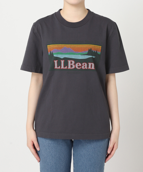 U by SPICK&SPAN（ユーバイスピックアンドスパン）の「【L.L.Bean/エルエルビーン】 Morrill Short Sleeve Katahdin L（Tシャツ/カットソー・レディース・ブルー/ブラック系その他/ピンク/ライトグレー/アイボリー・FREE）」の10枚目の写真
