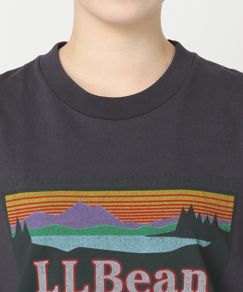 U by SPICK&SPAN（ユーバイスピックアンドスパン）の「【L.L.Bean/エルエルビーン】 Morrill Short Sleeve Katahdin L（Tシャツ/カットソー・レディース・ブルー/ブラック系その他/ピンク/ライトグレー/アイボリー・FREE）」の6枚目の写真