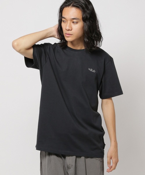 Rab（ラブ）の「【Rab(ラブ)】Basecamp 3 Peak Tee（Tシャツ/カットソー・メンズ・チャコール/レッド/カーキ・X-LARGE/XX-LARGE）」の6枚目の写真