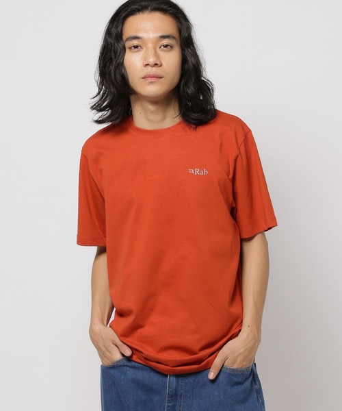 Rab（ラブ）の「【Rab(ラブ)】Basecamp 3 Peak Tee（Tシャツ/カットソー・メンズ・チャコール/レッド/カーキ・X-LARGE/XX-LARGE）」の9枚目の写真