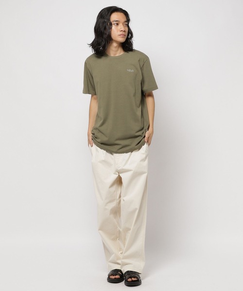 Rab（ラブ）の「【Rab(ラブ)】Basecamp 3 Peak Tee（Tシャツ/カットソー・メンズ・チャコール/レッド/カーキ・X-LARGE/XX-LARGE）」の10枚目の写真