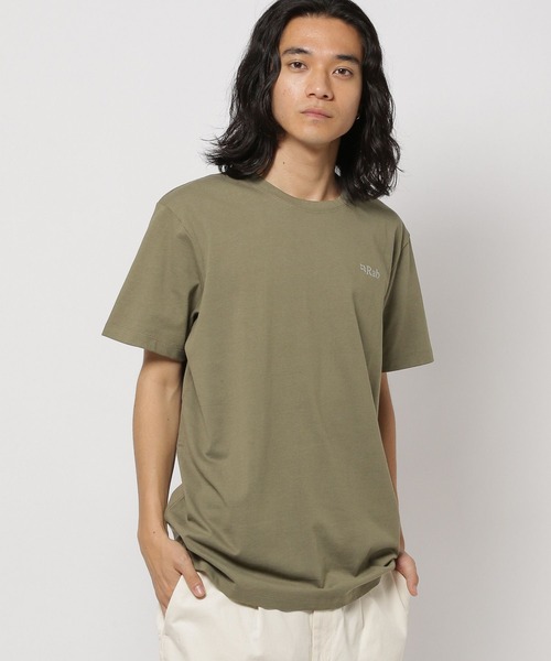Rab（ラブ）の「【Rab(ラブ)】Basecamp 3 Peak Tee（Tシャツ/カットソー・メンズ・チャコール/レッド/カーキ・X-LARGE/XX-LARGE）」の12枚目の写真