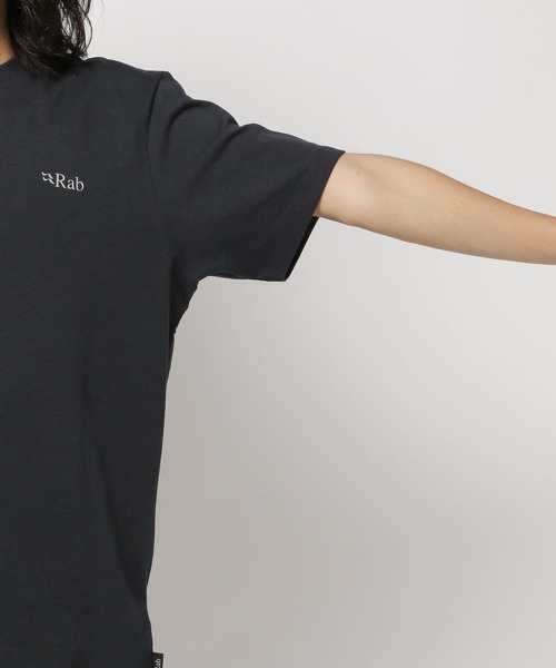 Rab（ラブ）の「【Rab(ラブ)】Basecamp 3 Peak Tee（Tシャツ/カットソー・メンズ・チャコール/レッド/カーキ・X-LARGE/XX-LARGE）」の17枚目の写真