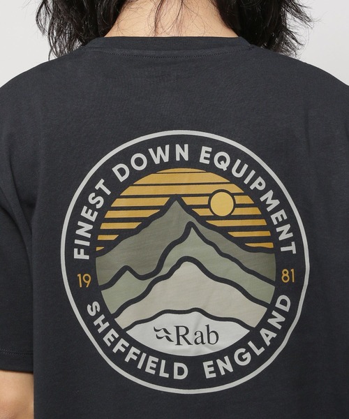 Rab（ラブ）の「【Rab(ラブ)】Basecamp 3 Peak Tee（Tシャツ/カットソー・メンズ・チャコール/レッド/カーキ・X-LARGE/XX-LARGE）」の19枚目の写真