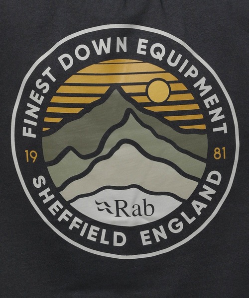 Rab（ラブ）の「【Rab(ラブ)】Basecamp 3 Peak Tee（Tシャツ/カットソー・メンズ・チャコール/レッド/カーキ・X-LARGE/XX-LARGE）」の22枚目の写真