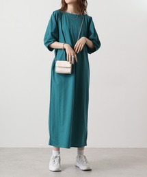 hunch コクーンスリーブワンピース