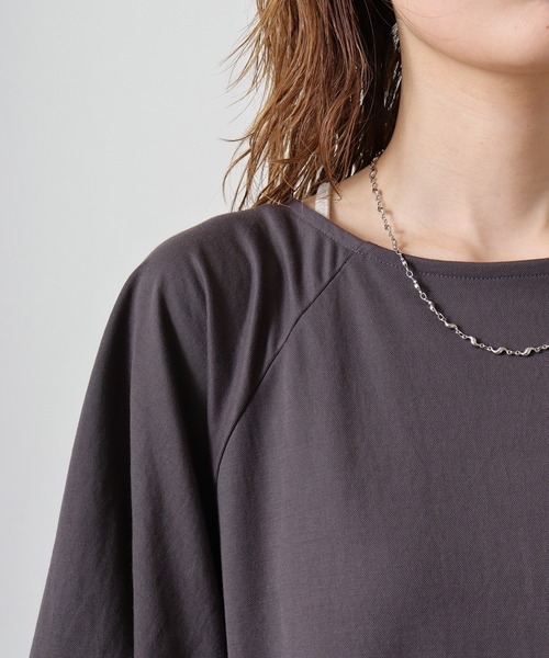 hunch（ハンチ）の「hunch コクーンスリーブワンピース（ワンピース・レディース・ブラック/チャコール/グリーン・FREE）」の19枚目の写真