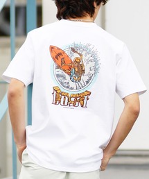【ムラサキスポーツ限定】lost/ロスト ヘビーウエィト半袖Tシャツ バックプリント AXIS-24SS L24SS-I