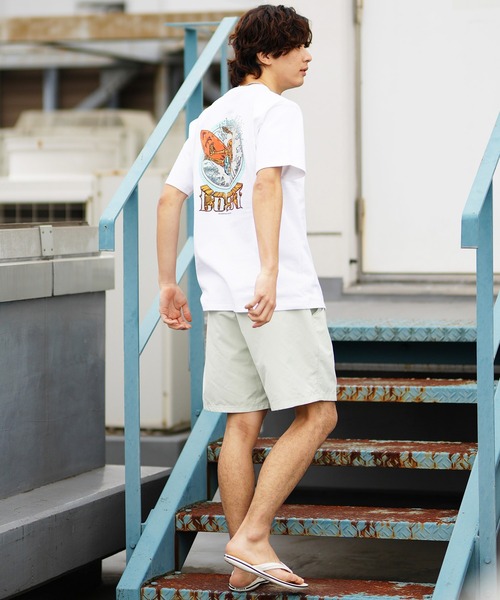 lost(ロスト)の「【ムラサキスポーツ限定】lost/ロスト ヘビーウエィト半袖Tシャツ バックプリント AXIS-24SS L24SS-I(Tシャツ/カットソー・メンズ・ブラック/ホワイト/スミクロ・L/M/XL)」の11枚目の写真