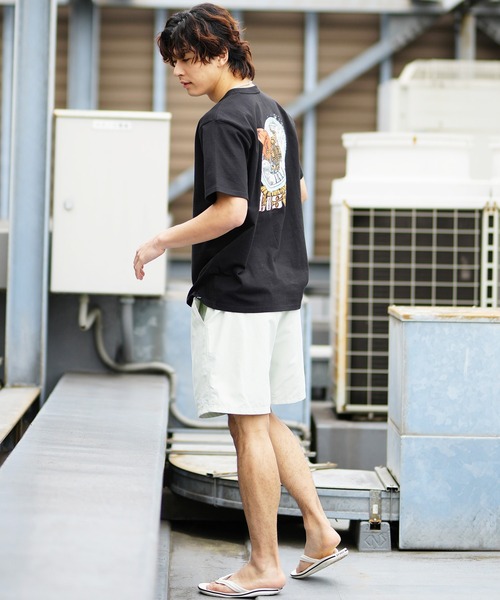 lost(ロスト)の「【ムラサキスポーツ限定】lost/ロスト ヘビーウエィト半袖Tシャツ バックプリント AXIS-24SS L24SS-I(Tシャツ/カットソー・メンズ・ブラック/ホワイト/スミクロ・L/M/XL)」の17枚目の写真