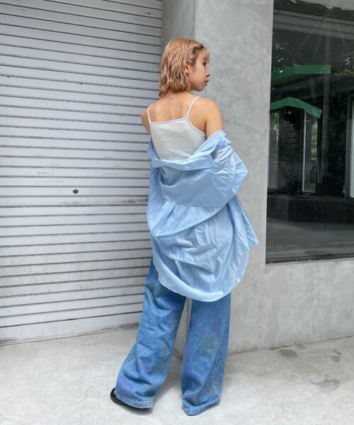 CIAOPANIC（チャオパニック）の「カップ付きラメキャミソール（キャミソール・レディース・ホワイト/ブラック/オレンジ・ONE SIZE）」の21枚目の写真